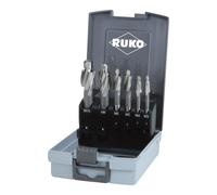 Ruko Jeux de fraises à lamer DIN 373 HSS à queue cylindrique à pilote fixe, en coffret plastique Quantité:1