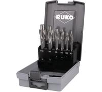 RUKO Jeu de fraises à lamer DIN 373 M3-M10 moyen pour perçage traversant HSS ...