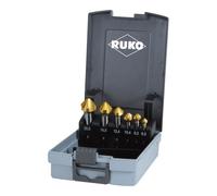 RUKO Jeu de fraises coniques à chanfreiner DIN 335 C 90 ° 6,3-20,5 mm ( 4000601500 )