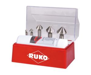 Ruko Jeu de fraises coniques à chanfreiner et à ébavurer Ruko DIN 335 forme C 90 degrés HSS pour aluminium Quantité:1