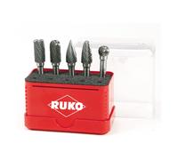 RUKO Hartmetall-Frässtifte-Satz in Mini-Box 5-teilig Quantité:1