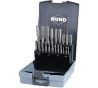RUKO Jeu de tarauds à main norme DIN 352 21 pcs. de M3 à M12 HSS