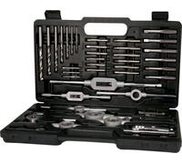RUKO Jeu d'outils de taraudage HSS 45 pièces
