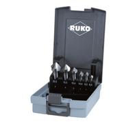 Ruko Jeux de fraises à chanfreiner 3 dents DIN 335 forme C 90° carbure K 20 en coffret plastique Quantité:1