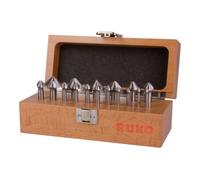 Ruko Jeux de fraises à chanfreiner 3 dents DIN 335 forme C 90° HSS Quantité:1