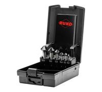 RUKO Kegel- und Entgratsenker-Satz ULTIMATECUT DIN 335 Form C 90 Grad HSS Co 5 RUnaTEC in ABS-Kunststoffkassette 6,3 - 20,5 mm Quantité:1
