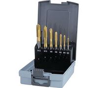 Ruko R245065RO Jeu de 7 tarauds pour machine HSS dans coffret plastique finition TiN