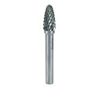 RUKO Fraise sur tige RBF D. 12 mm long. tête 25 mm D. tige 6 mm carbure nu en...