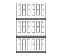 Ruko Ruko Module Mèche à spirale unique en acier CV en pochette Quantité:1