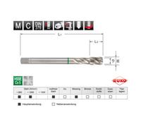 Ruko Taraud machine droit entrée DIN 376 HSS Co 5 M 12 Quantité:1