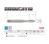 Ruko Taraud machine droit entrée GUN M DIN 371 HSS M 3 Quantité:1