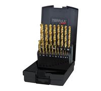 Ruko Terrax by Forets hélicoïdaux HSS DIN 338 Type N HSS-G Tin dans coffret en plastique A250 214tro
