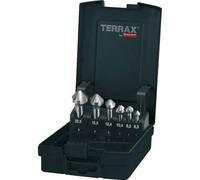 Ruko Terrax by Jeu de cône à fraiser/ébavurer DIN 335 forme C 90 ° HSS dans coffret en plastique 1, A1021 52ro