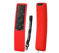 Rukoy Housse étui de Protection pour Samsung Smart TV télécommande de la série BN59, Anti-Glisse pour Enfants Anti-dérapant Anti-Perdue avec Main Stra