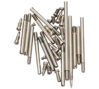 Rukurmo 34 Pcs/Set Clarinette PièCes de Rechange Vis + Kit de Tige D'Arbre de Clarinette DIY Outil Bois Instrument Accessoires