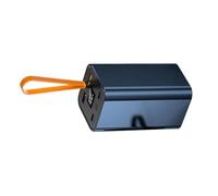 Rulbelok Batterie PowerBank 20 000 mAh - Chargement mobile - Câble intégré PD100 W - Écran LCD à charge rapide