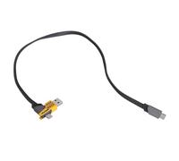 Rulbelok Câble d'alimentation 2 en 1 de type USB vers type C 65 W 480 Mbps transfert de données 25 cm/50 cm