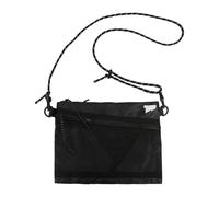 Rulbelok Sacs à bandoulière multifonctionnels, sacs à bandoulière étanches avec poches en maille, sac de messagers réfléchissant de nuit, sac de voyage, sacs à bandoulière multifonctionnels, Noir