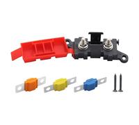 Rulbelok Support automobile 300 A pour camion, bateau, camping, applications de bloc, circuit unique, porte-fusibles automobiles