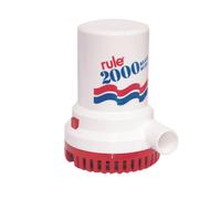 Xylem Rule Pompe de cale 2000 (12) 24V 2000 G.P.H. non automatique blanc
