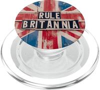 Rule Britannia Union Jack Flag Patriotic British Britpop PopSockets PopGrip pour MagSafe