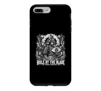 Rule by The Blade Le Trône Japonais Commande Samouraï Coque pour iPhone 7 Plus/8 Plus