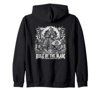Rule by The Blade Le Trône Japonais Commande Samouraï Sweat à Capuche