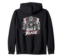 Rule by The Blade Samurai Warrior Katana Legend Sweat à Capuche
