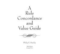 Rule Concordance and Value Guide