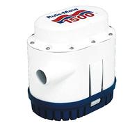 Rule Mate RM1500A Automated Bilge Pump, No Float Switch Required, 1500 GPH, 12 Volt Bomba Unisex-Adult, Multicolor, Standard