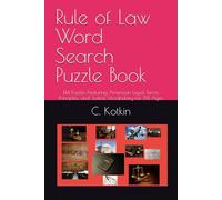 Rule of Law Word Search Puzzle Book: 144 Puzzles Featuring American Legal Terms, Principles, and Justice Vocabulary for All Ages