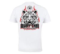 Rule Out Hommes Martial Arts T-Shirt. Muay Thai. The Art of Fighting. Casual Wear (Taille Large)