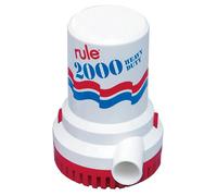 Xylem Rule Pompe de cale immergée 7571 l/h 12 V Rouge/Blanc