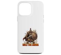 Rule The Arena Warrior Leadership Strength Design Coque pour iPhone 13 Pro Max