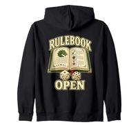 RULEBOOK Open Dés Règle Soirée Sweat à Capuche