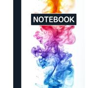 Ruled dotted line inlay Notebook for writing, for work, 7x9, notes in school, university, college, office, home. For student.: abstract artwork