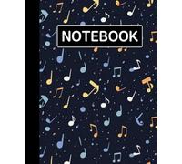 Ruled line inlay Notebook for writing, for work, 7x9, notes in school, university, college, office, home. For student.: note pattern