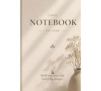 Ruled Notebook with Margin: 200 Pages Ruled Notebook with Margin for School, College, Notes & Daily Writing