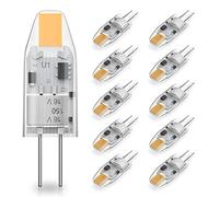 RuLEDne Ampoule à LED G4 1W, 1,5w ampoule à LED 120 lumens 2700k ampoule à LED blanche chaude, AC/DC 12V G4 Mini ampoule correspondant à 10W 15W ampoule halogène