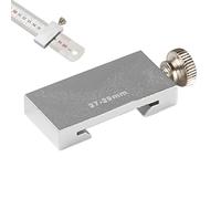 Ruler Stopper - Accurate Aluminum Alloy Stopper | Woodworking Line Locator | Aluminum Alloy Material - For Steel Ruler Measuring Home Repair Construction Workshop - Precision Stop Block Locator Tool