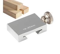 Ruler Stopper For Woodworking | High Accuracy Aluminum Alloy Stopper,Positioning Scriber Block - For Carpentry Steel Ruler Measuring Home Repair Construction