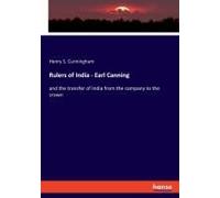 Rulers Of India - Earl Canning