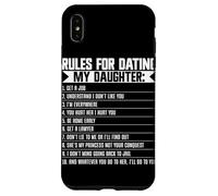 Rules for Dating My Daughter Fête des pères Papa Coque pour iPhone XS Max
