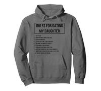 Rules for Dating My Daughter Novelty Graphic Cool Designs Sweat à Capuche