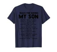 Rules for Dating My Son Funny Mom Loves Her Son Mother's Day T-Shirt