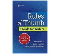 Rules Of Thumb Mla 2016 Update
