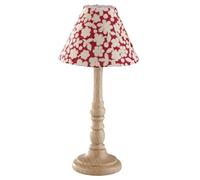 Rulke Rulke010292 Lampe de Sol en Bois avec Tissu Parapluie