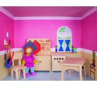 Rulke Rulke22877 Dollhouse sur étagère Jeu de Cuisine