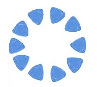 Ruluti 10 pièces Triangle Universal Triangle en Plastique Prey Outil Ouverture pour TÉLÉPHONE Mobile Table d'ordinateur Portable Table à écran LCD Démontage Bleu Guitar Picks