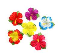 Ruluti 24pcs Artificielle Tropical Feuilles De Palmier Tortue Feuille Simulation Feuille Party Jungle Beach Party DIY Décorations De Noël